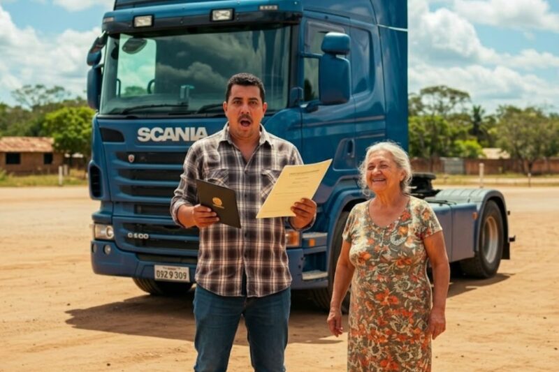 AJUDEI ESSA SENHORA NA ESTRADA E ELA FEZ ISSO COMIGO…