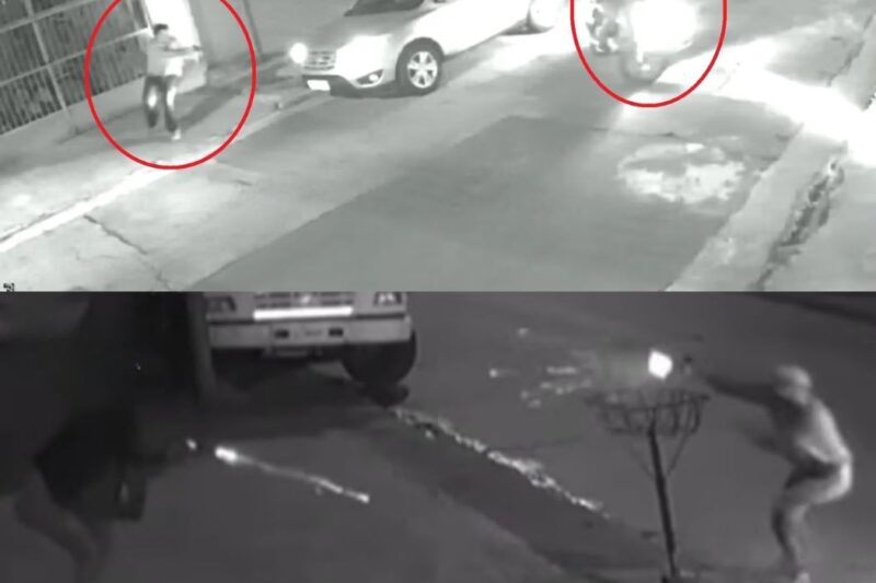 MADRUGADA DE TERROR: Policial civil reage a assalto em ponto de ônibus, entra em confronto armado e deixa criminoso ferido — ação rápida frustra ataque e choca moradores