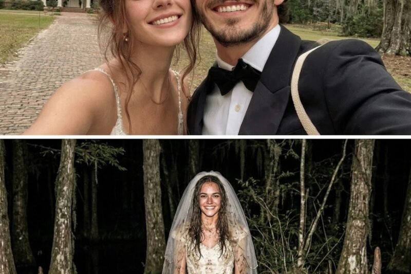 Noiva SOME no casamento. 6 dias depois a encontram no pântano… SORRINDO