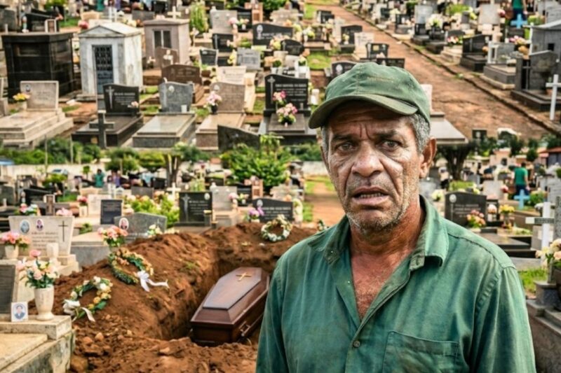 O ENTERRO DE ABÍLIO REZENDE EM 2006… O DESRESPEITO FOI TÃO GRANDE QUE ALGO NO CEMITÉRIO ACORDOU