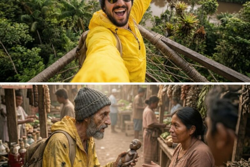 Explorador Desapareceu Na Amazônia — 2 Anos Depois Voltou Mudo E Segurando Um Boneco De Madeira