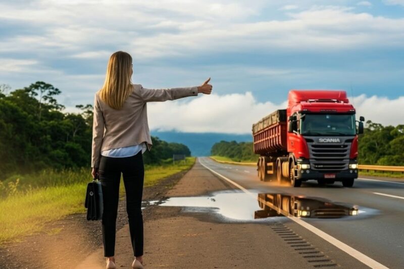 CAMINHONEIRO CASADO DEU CARONA PARA JOVEM JUÍZA FEDERAL… E OS DOIS SE APAIXONARAM!