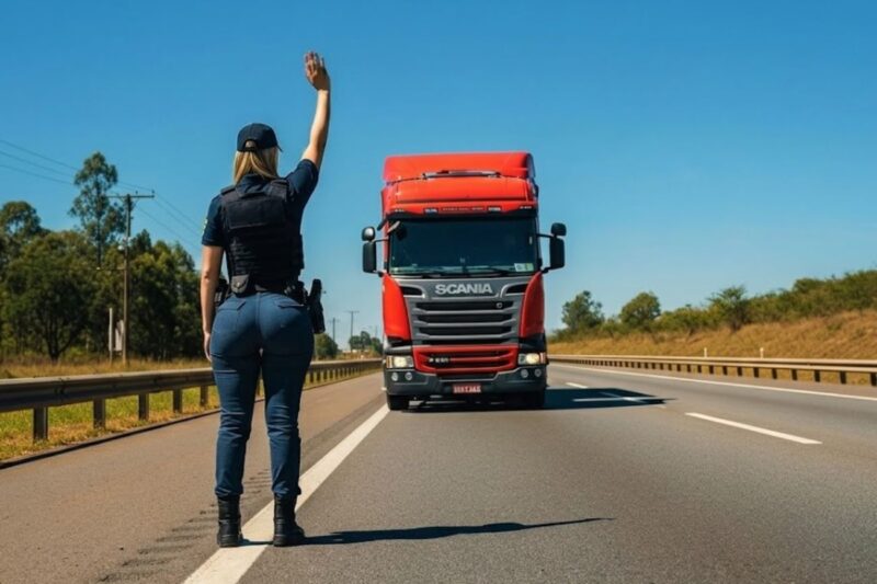 CAMINHONEIRO RECÉM CASADO DEU CARONA PARA JOVEM PRF… E O INESPERADO ACONTECEU!