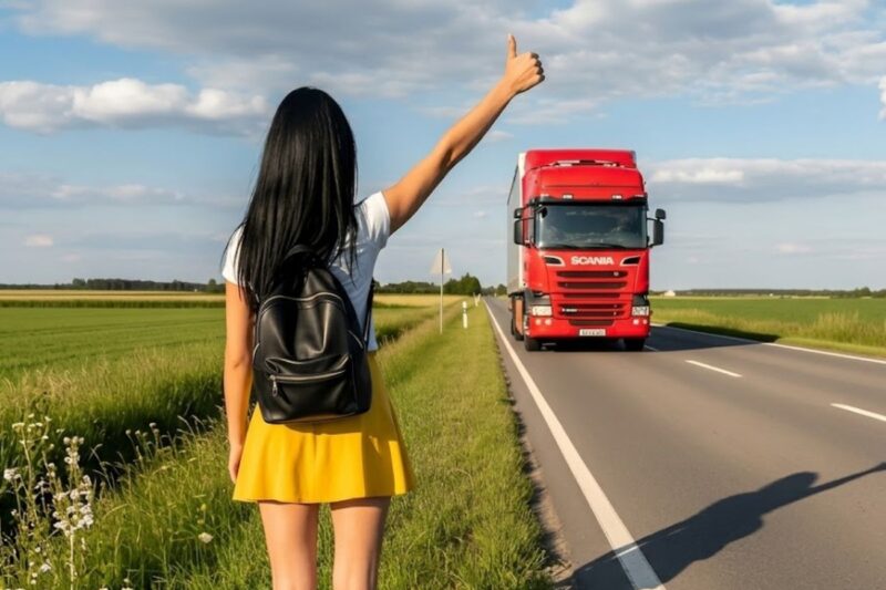 CAMINHONEIRO CASADO DEU CARONA PARA UMA JOVEM COLOMBIANA NA BR-319 E QUASE FOI PRESO