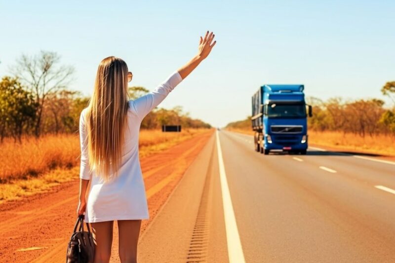 CAMINHONEIRO CASADO DEU CARONA PARA JOVEM MODELO MILIONÁRIA… E OS DOIS SE APAIXONARAM!