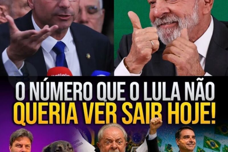 TIRO NO PÉ: O plano ridículo de Lula que deu a eleição de bandeja para Flávio Bolsonaro!