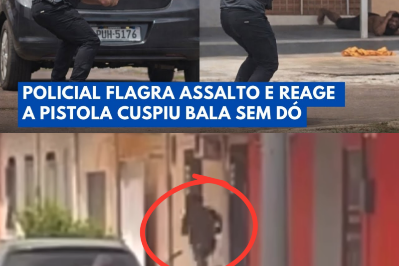 Policial À Paisana Surpreende Dupla Durante Tentativa De Assalto E Mostra Uma Ação Rápida E Precisa Que Impressiona A Todos