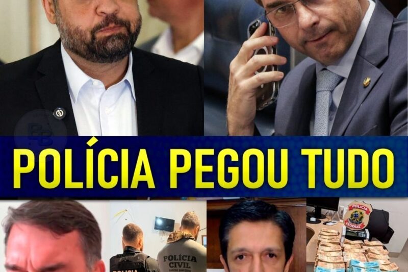 EXCLUSIVO: PÂNICO NO BOLSONARISMO! Flávio Bolsonaro Entra em Desespero com Mega-Operação da Polícia Civil; Escândalo de Desvio Supera R$ 100 Milhões!