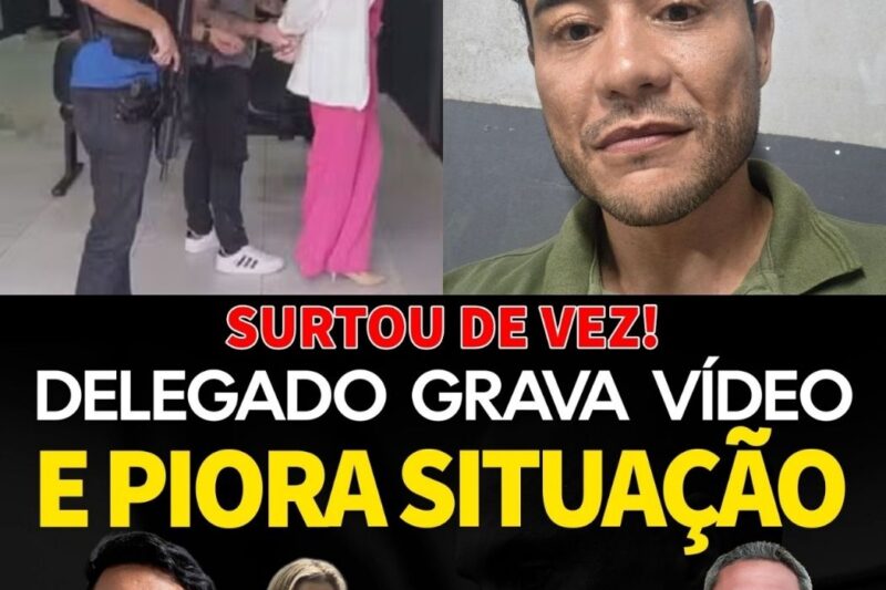 ESCÂNDALO JURÍDICO EXPLODE NO BRASIL: Delegado que prendeu advogada por “difamação” grava vídeo, tenta se explicar… e situação fica ainda mais grave