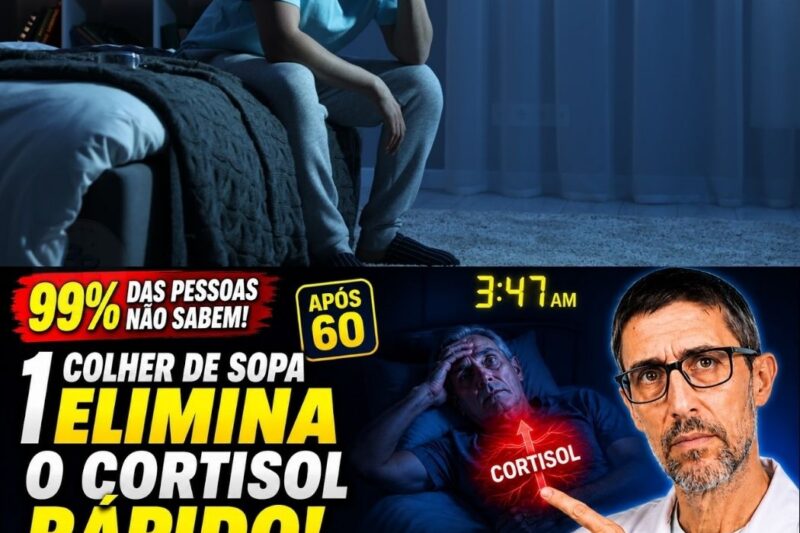 O Inimigo Invisível da Madrugada: Por Que Você Acorda Sempre às 3h com o Coração Acelerado e Como Uma Única Colher de Sopa Pode Salvar Seu Cérebro