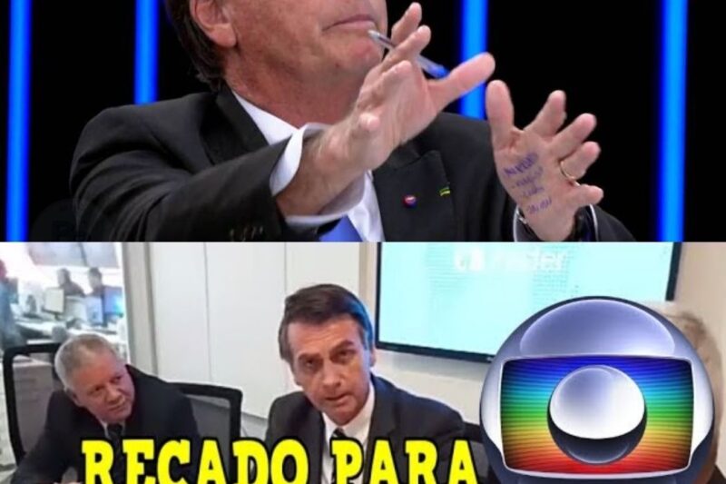 BOMBA! BOLSONARO PARALISA O PAÍS COM ATAQUE AVASSALADOR CONTRA A REDE GLOBO: “TENHAM VERGONHA NA CARA!”