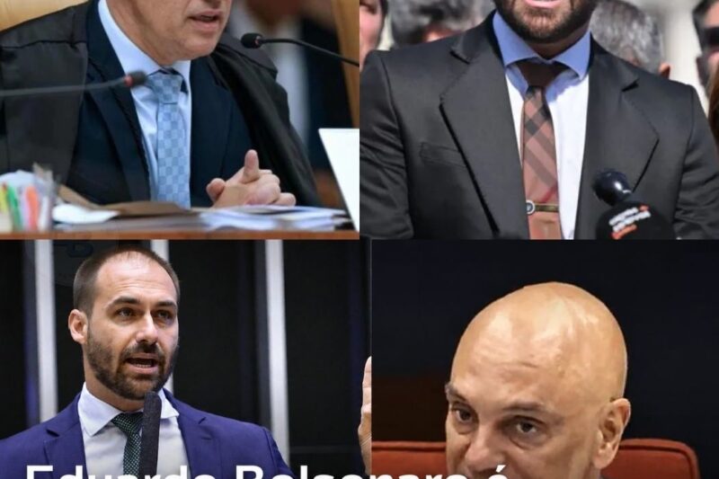 BOMBA NO SUPREMO: Eduardo Bolsonaro é condenado à prisão, perde cargo na PF e fica inelegível por racha em trama golpista!