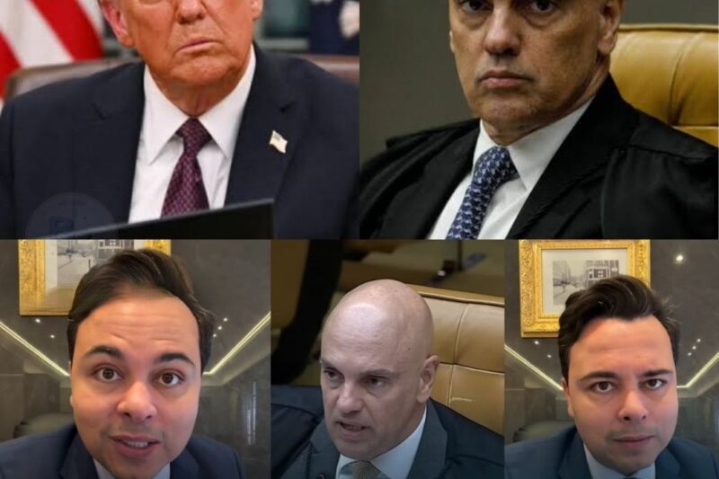 BOMBA INTERNACIONAL: Advogado afirma que Alexandre de Moraes será condenado nos EUA após dar “xeque-mate” em processo bilionário de Donald Trump!