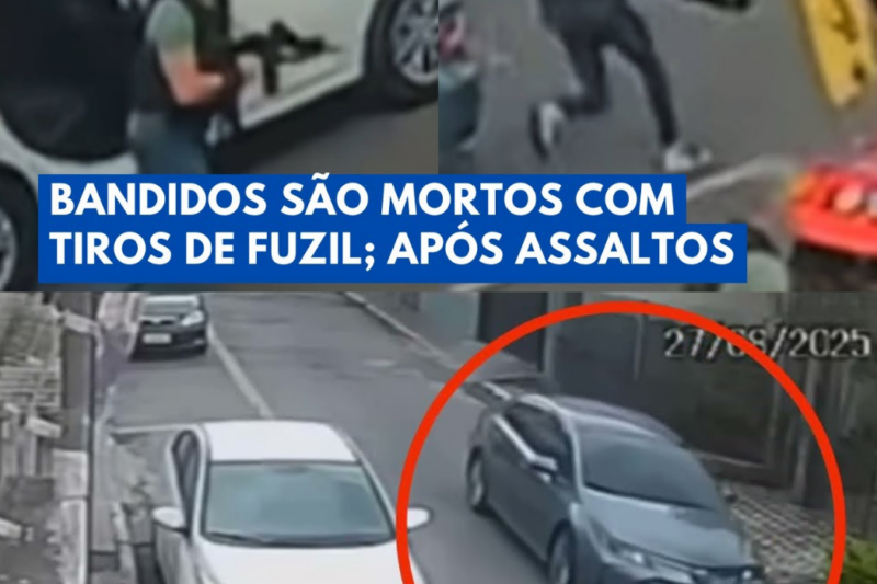 A Caçada Mortal Em São Paulo Termina Com Carro Destruído E Bandidos Metralhados Pela Polícia