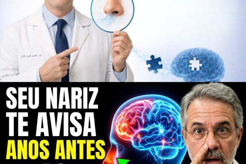 Seu NARIZ já sabe que o Alzheimer está chegando