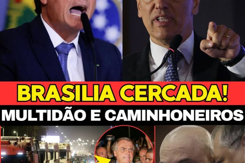 BRASÍLIA EM ALERTA! CAMINHONEIROS TOMAM AS RUAS E O CLAMOR POR LIBERDADE DE BOLSONARO SE INTENSIFICA – O P0VO NÃO VAI CALAR!