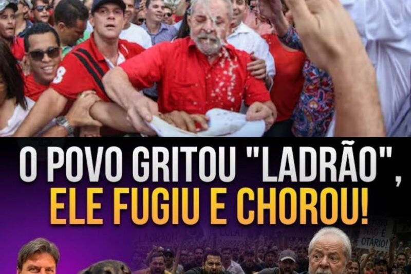 CHOCANTE: O DIA EM QUE A MÁSCARA CAIU! LULA É ESCORRAÇADO NO RIO E CONFESSA NO MICROFONE: “O POLÍTICO HONESTO NÃO ESTÁ DENTRO DE MIM!”