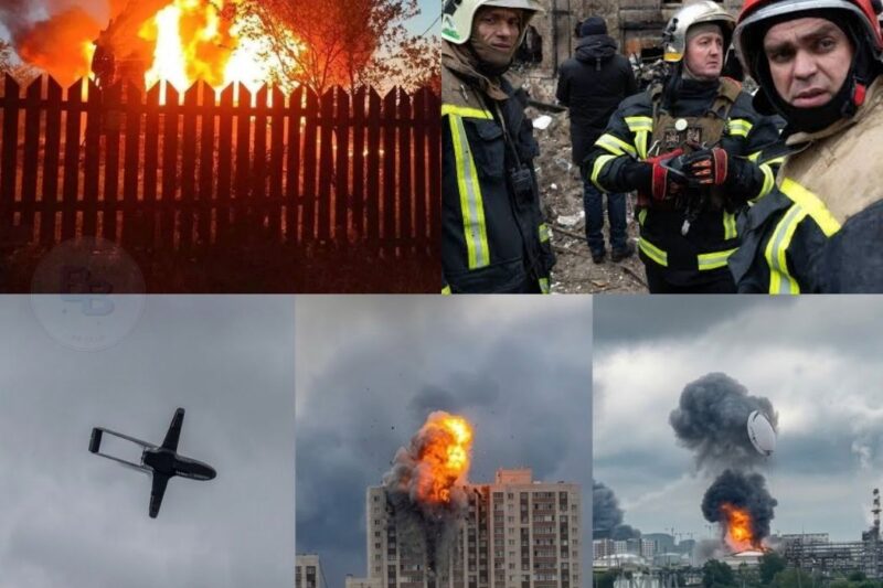 TERROR NO CORAÇÃO DA RÚSSIA: Ataque massivo de drones da Ucrânia transforma capital russa no inferno e acende alerta máximo mundial
