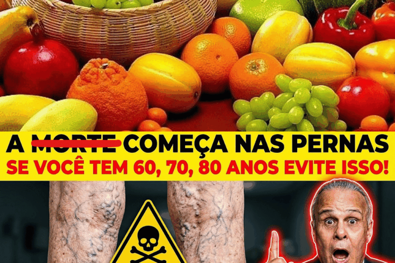 Alerta Médico: As 7 Frutas que Estão Roubando a Força das Suas Pernas e Derretendo Seus Músculos Depois dos 55 Anos