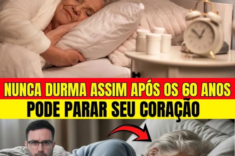 A Posição em que Você Dorme Pode Estar Revelando Algo Sério Sobre Seu Coração Após os 60 Anos
