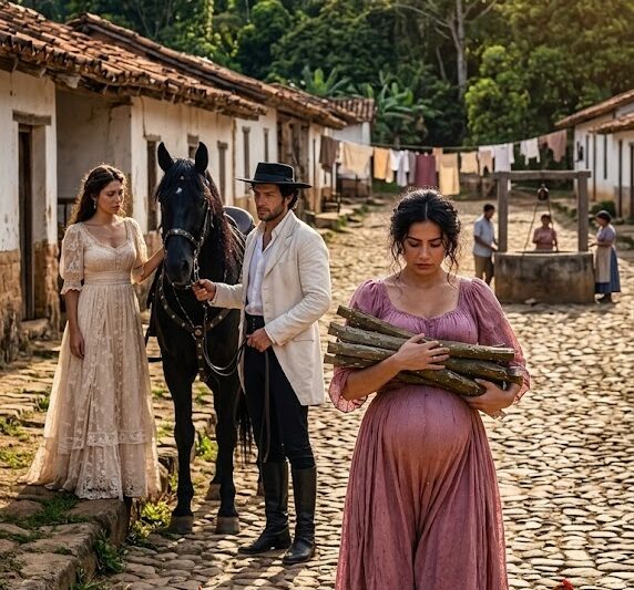 O FAZENDEIRO IA SE CASAR COM OUTRA… ATÉ QUE VIU GRÁVIDA A MULHER QUE ELE ACHAVA TER PERDIDO 