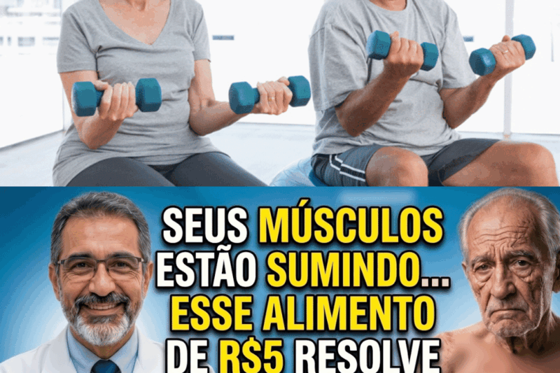 Prato dos Idosos: O Alimento de Cinco Reais que Humilha a Carne Vermelha e Reconstrói Músculos Após os 60 Anos