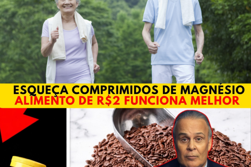 IDOSOS: Pare de Gastar com Magnésio Caro! Este Alimento Barato de R$ 2 é 16 Vezes Mais Poderoso!
