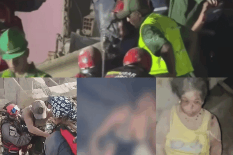 Milagre no caos: Soterrados vivos na Venezuela saem andando debaixo de toneladas de concreto após dois dias de buscas
