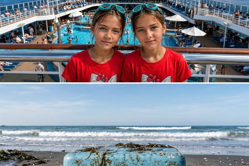Gêmeos desapareceram em um navio de cruzeiro – dez meses depois, uma mala foi encontrada na praia.