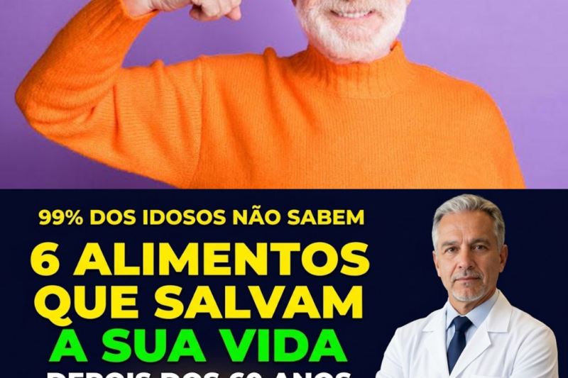 ASSISTA AGORA! 6 Alimentos Que Salvam a Vida de Quem Já Passou dos 60!