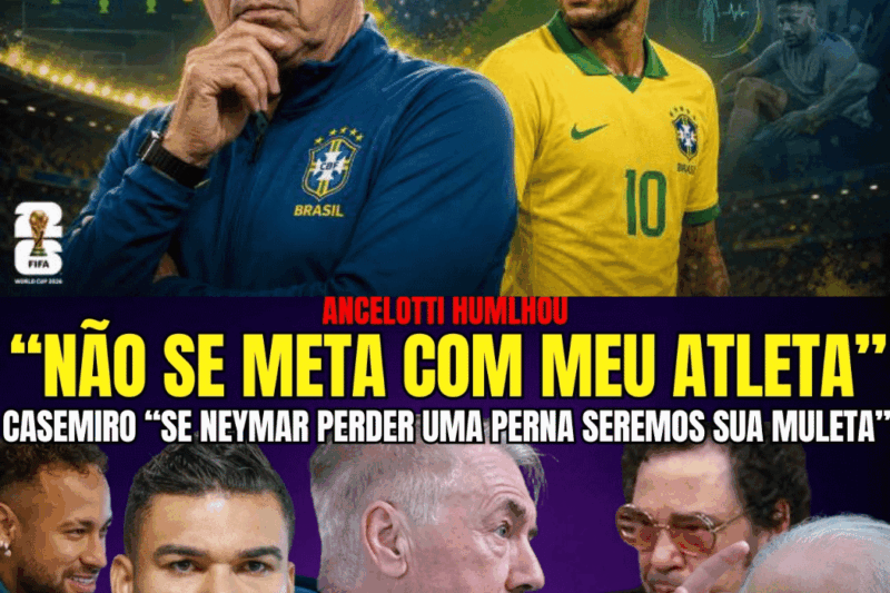 A MENTIRA Escancarada: LULA HUMILHADO por Ancelotti, a FARSA de Tite e o SURTO de Casagrande por 50 Reais