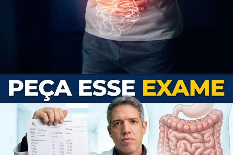 MÉDICO REVELA: O exame que custa quase nada e descobre a raiz de todos os seus problemas intestinais! Muita gente gasta uma fortuna com consultas e remédios sem efeito, quando a resposta está em um teste simples que quase ninguém conhece. Se você sofre com inchaço, má digestão ou cansaço constante, pare de adivinhar o que está errado. Quer saber que exame é esse e como pedir ao seu médico? A revelação completa está no primeiro comentário!