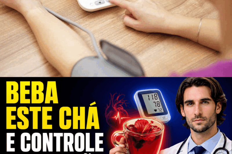 VOCÊ SABIA? Este chá ajuda a controlar a pressão alta em 30 dias