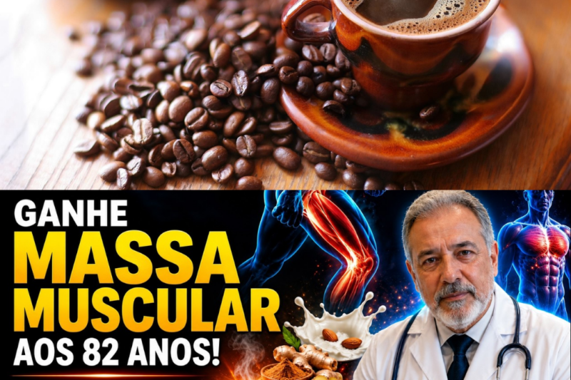 Mais de 60 Anos? 1 Ingrediente no Café Que Reverte a Perda Muscular