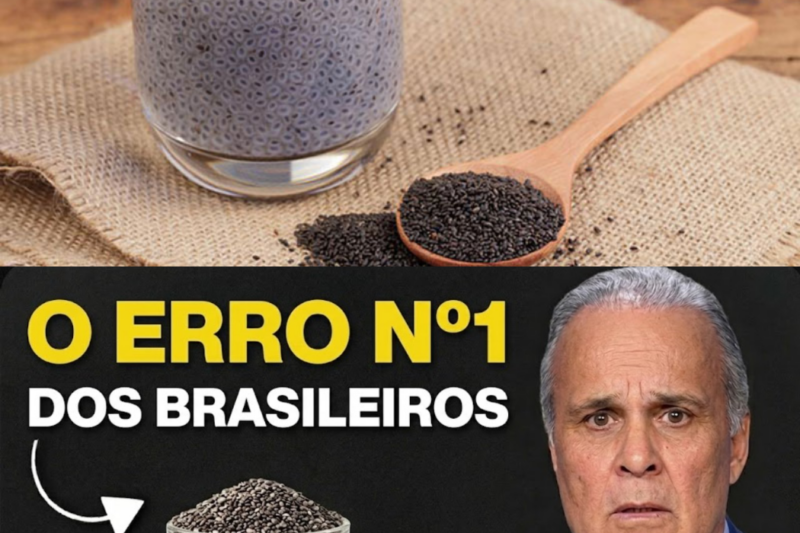 O Alerta Vermelho Que Ninguém Te Deu: O Erro Que Transforma A Chia Saudável Em Um Veneno Silencioso Dentro Do Seu Corpo