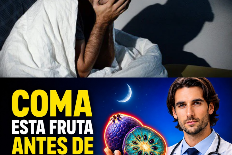 Dos 20 Anos Para Quem Passou Dos 50! A Fruta Oculta Que Desliga O Cérebro Em Minutos E Devolve O Sono
