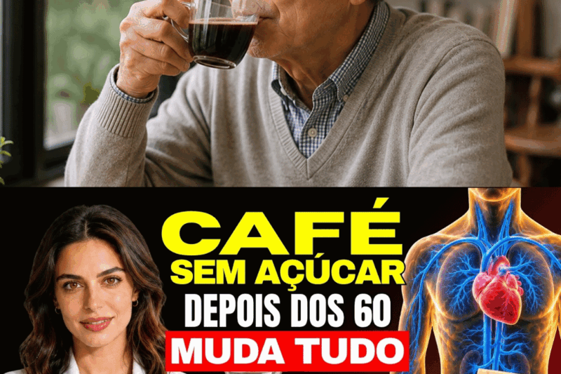 A Revolução Na Xícara: Café Sem Açúcar Após Os 60 Anos É O Elixir Da Longgevidade Ou Um Inimigo Silencioso Do Coração?