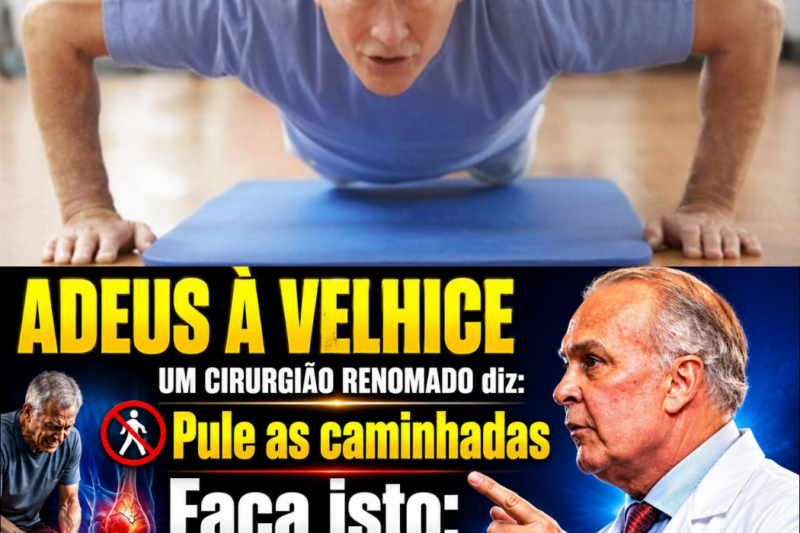 Tem de 75 anos? PARE de caminhar como único exercício e descubra o que especialistas em saúde e longevidade recomendam fazer em vez disso para preservar articulações,