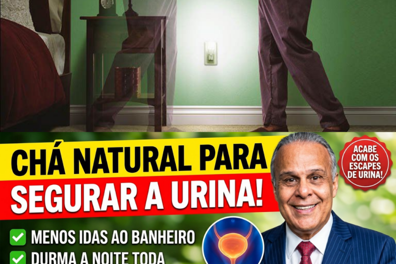 VEJA! O Fim do Constrangimento: O Chá Secreto Revelado por Especialistas que Promete Travar a Urina Solta aos Idosos