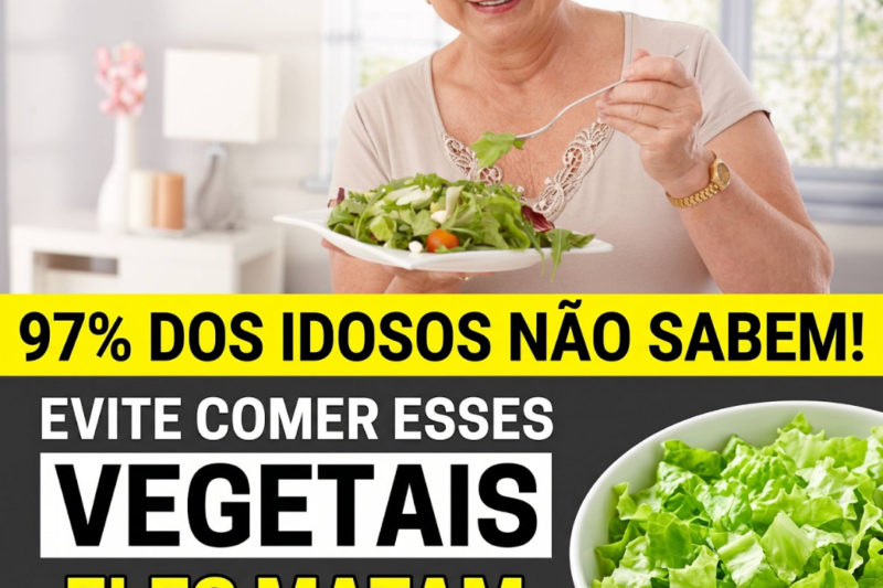 MANUAL DO CORPO MAIS DE 60 ANOS? 3 VEGETAIS que você DEVE COMER e 3 que você NUNCA deve TOCAR HOJE