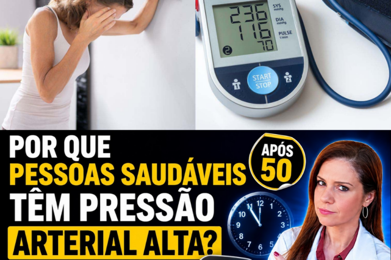 O Fantasma Oculto nas Suas Artérias: O Erro Mortal que Pessoas Saudáveis Cometem ao Tentar Baixar a Pressão Arterial
