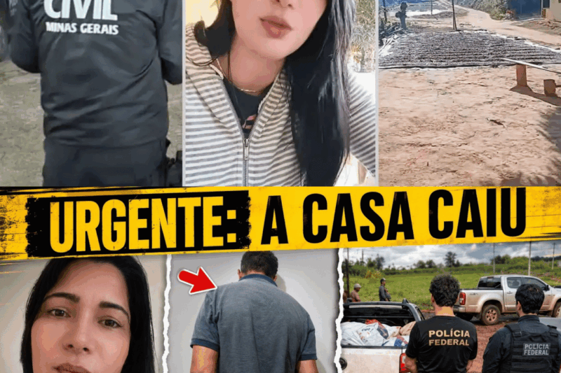 AGORA A CASA CAIU! SUSPEITO DE ENVOLVIMENTO NA MORTE DE ALZIRA DO AGRO É PRESO
