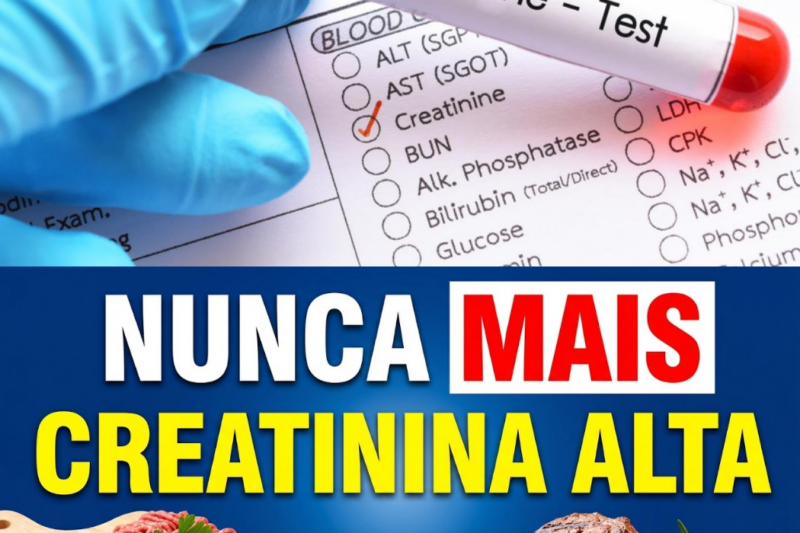 A Descoberta Científica que Liberta Idosos da Creatinina Alta sem Cortar a Carne