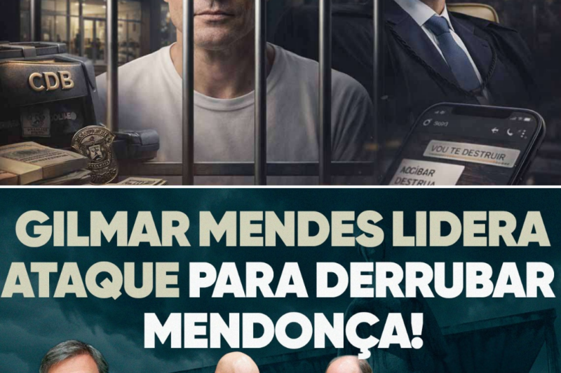 O golpe silencioso no coração da justiça: Facção Secreta Prepara a EXECUÇÃO de Mendonça Para Salvar Banqueiros da Cadeia!