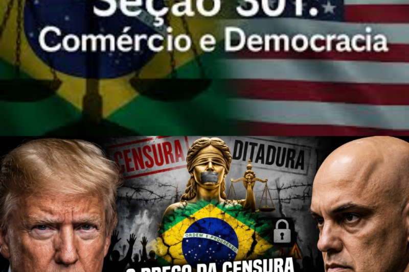 A CONTA CHEGOU: A ‘censura’ de Moraes pode custar 25% a mais para o Brasil e Lula tenta esconder a verdade sob risco de COLAPSO NACIONAL