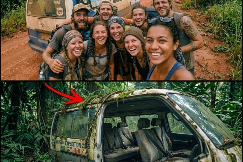 Van Com 9 Mochileiros Sumiu Na Transamazônica Em 2015 —8 Anos Depois Achada Na Mata Com Todos Cintos 