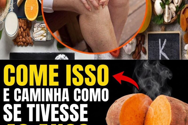 O segredo para caminhar como um jovem de 40 anos aos 60+: Esqueça as dores e a fraqueza nas pernas! Médicos finalmente revelaram os 5 alimentos “milagrosos” que reconstroem suas fibras musculares enquanto você dorme. Se você sente as pernas pesadas ou sem força, este é o guia definitivo para recuperar sua mobilidade e independência. Transforme sua rotina diária com esses itens simples que você já tem na geladeira. Quer saber a lista completa? Confira os detalhes no primeiro comentário!