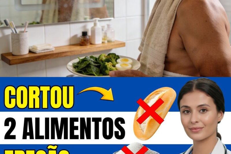 Você acredita que sua virilidade diminuiu apenas por causa da idade? A Dra. Natália Castro revela um segredo silencioso que destrói a circulação masculina todos os dias. São dois alimentos comuns, presentes na mesa da maioria dos brasileiros, que agem como um veneno lento para as artérias após os 60 anos. O depoimento de um paciente que recuperou sua vitalidade em apenas sete dias é de chocar qualquer um. Descubra quais são esses vilões ocultos e como retomar o controle do seu corpo lendo o artigo completo nos comentários.