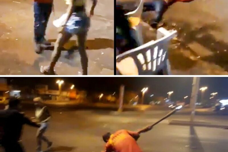 “VOCÊ VAI TOCAR NESSE CABELO OUTRA VEZ? JUNTA O TEU ORGULHO DO CHÃO DEPOIS DE VER O TEU PAPELÃO DE EMBRIAGADO!”: O Surto Racista De Um Valentão Bêbado, A Covardia Na Avenida E O Nocaute Salvador Com Garrafa Arremessada Por Funcionário De Conveniência