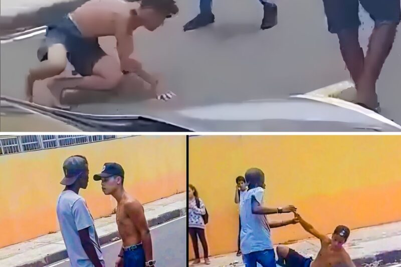 “SAI DAQUI, SEU FILHO DA PUTA! VOCÊ ACHOU QUE MANDAVA EM TODAS NÓS E QUE PODERIA NOS OBRIGAR A SAIR COM VOCÊ SÓ NA BASE DO GRITO?”: O Delírio Do Assédio Na Calçada, A Intervenção Do Operário E O Choro Desesperado Do Valentão No Asfalto